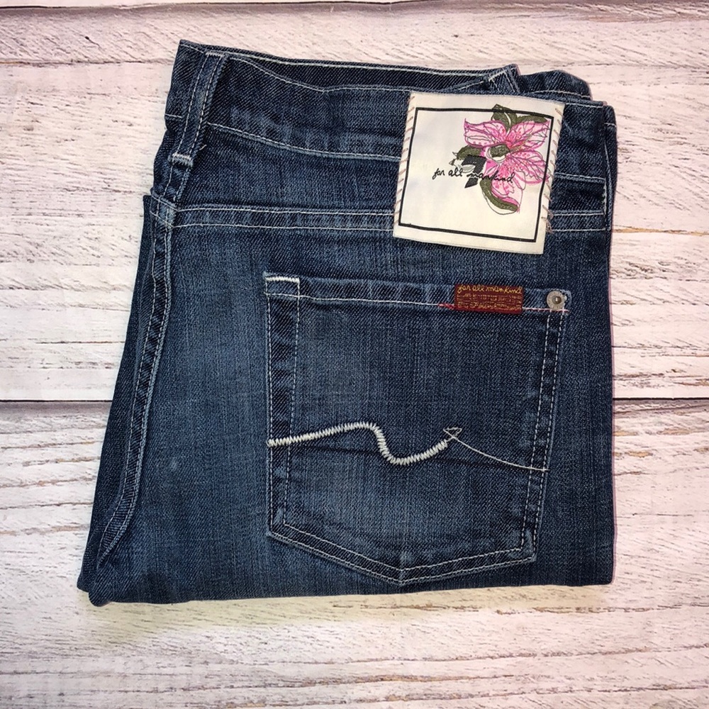 7 For All Mankind Bootcut Lowrise Jeans